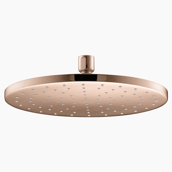 Ducha sem Cano Redonda Rose Gold Contemporany Kohler
