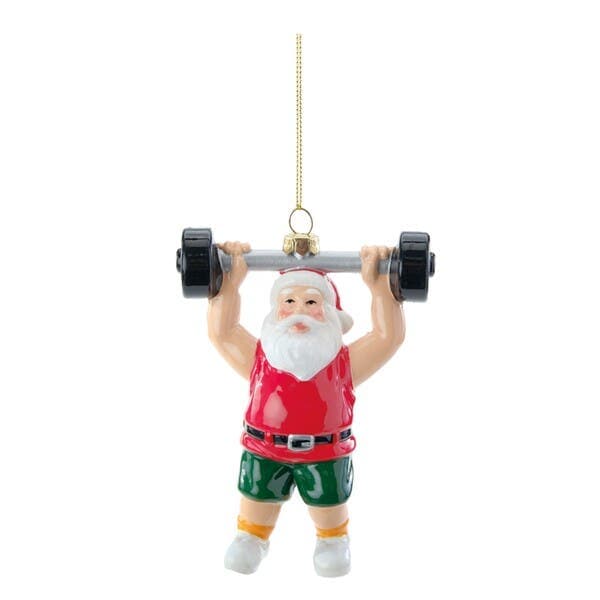 Enfeite para Árvore de Natal Noel Colorido 1 Peça 13x9x4cm Cromus