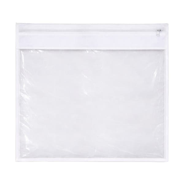 Envelope Organizador Plástico Transparente 2x45x47cm Casa e Ordem