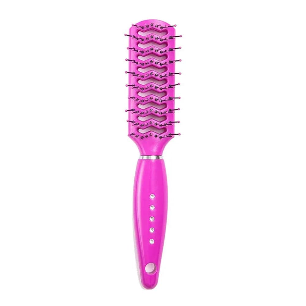 Escova de Cabelo Shine Jacaré Rosa - Life B