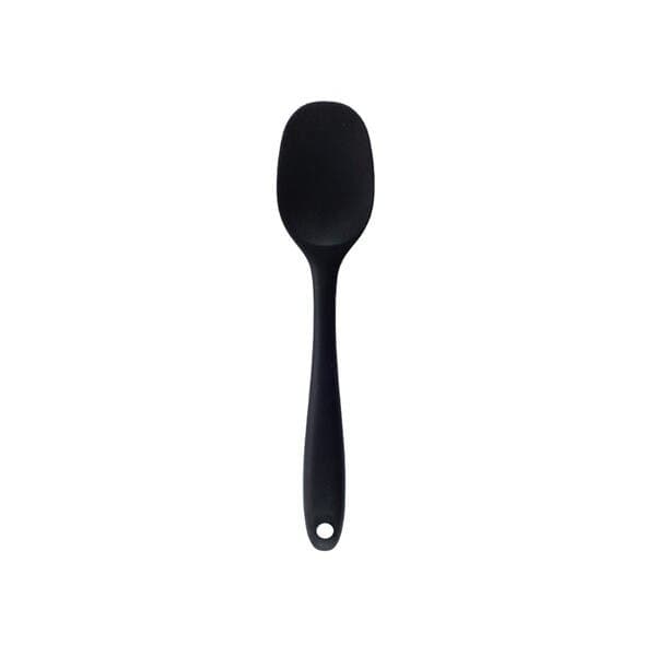 Espátula de Silicone Duplo Redonda Pequena Preto Oikos