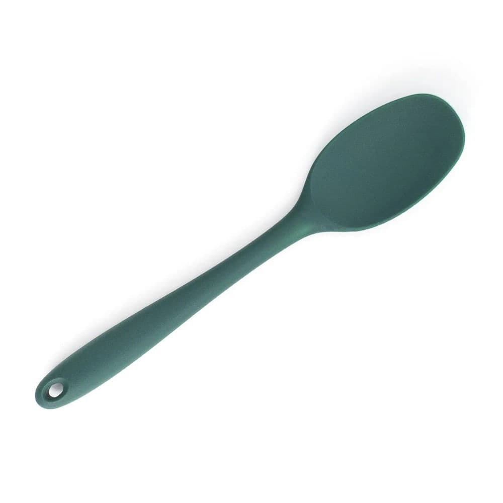 Espátula de Silicone Redonda Verde Sálvia - Mozcada