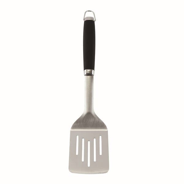 Espátula para Churrasco em Aço Inox|Plástico Naterial