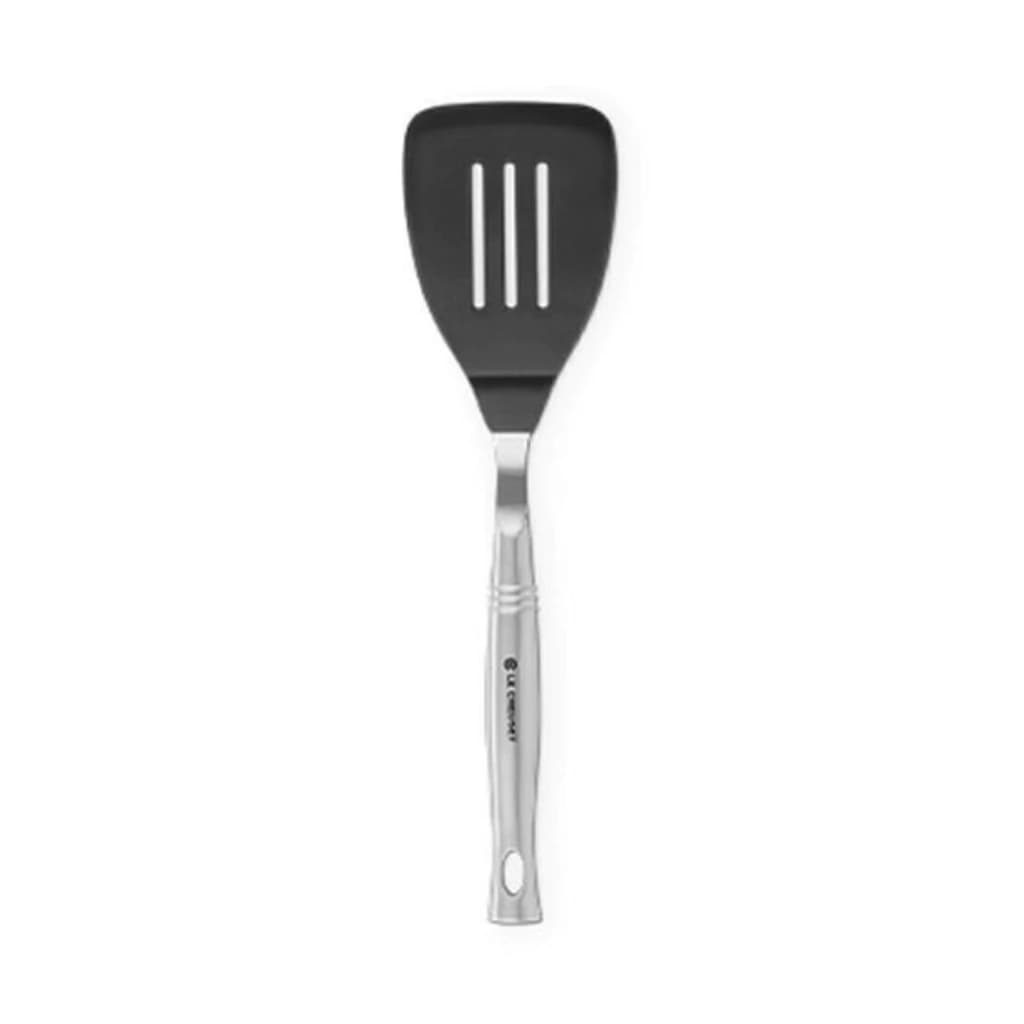 Espátula Vazada de Aço Inox e Silicone Le Creuset Revolution 35cm