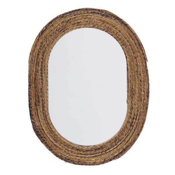 Espelho Oval 80x60cm Corda Fina E2G Design