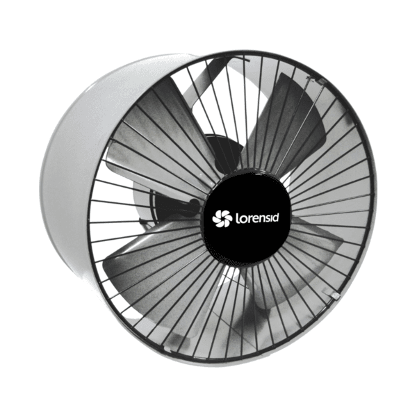 Exaustor para Uso Industrial 30cm Bivolt Cinza Lorensid