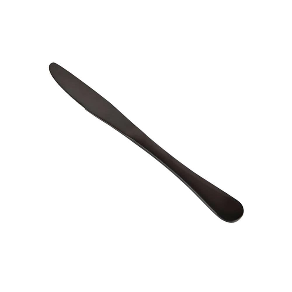 Faca de Mesa Elite Gourmet Mix 23cm Preto - Marcamix