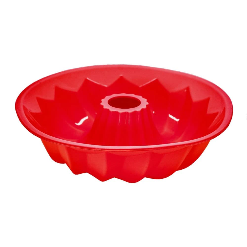 Forma de Silicone Redonda para Bolo - Mozcada