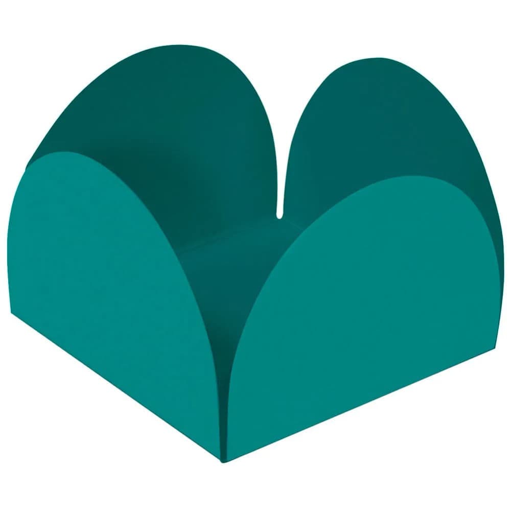 Forminha para Doces Quadrada 40 Unidades Verde - Bello Festas