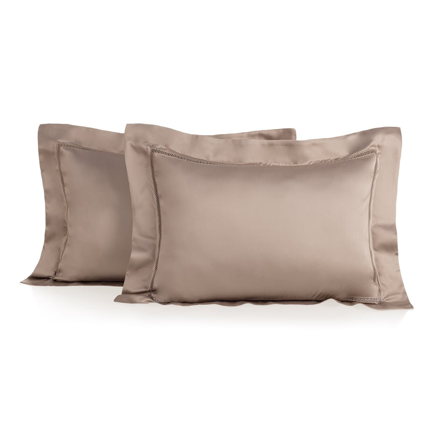 Fronha Avulsa Contessina 300 Fios Bambu Trussardi 50 x 70 cm Nocciola
