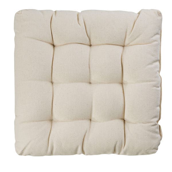 Futon Natural Algodão Cru 40x40cm