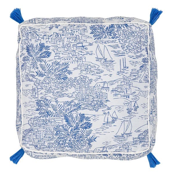 Futton Rio Jaquard Azul 40x40cm Lartex