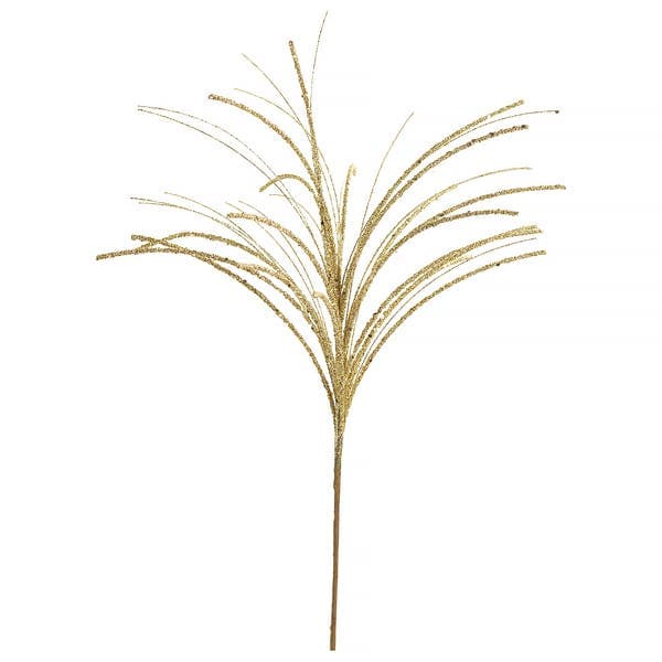 Galho Plástico e Metal Dourado Cromus 57x40cm