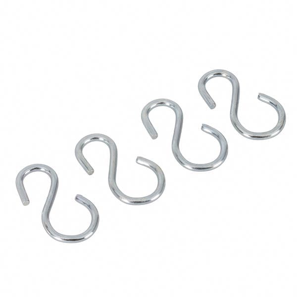 Gancho de Encaixe Aço Zincado 5kg 4 unidades Standers