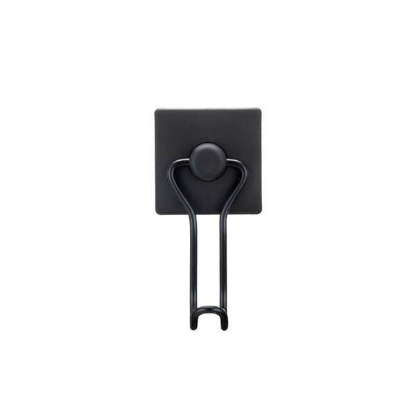 Gancho de Metal Unitário Dupla Face 3m Preto Cromo Fosco Arthi