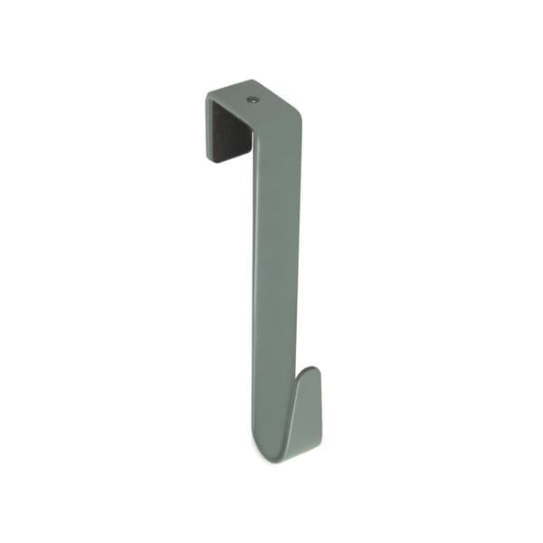 Gancho de Porta Aço 1,3x9,2cm Prata Delinia