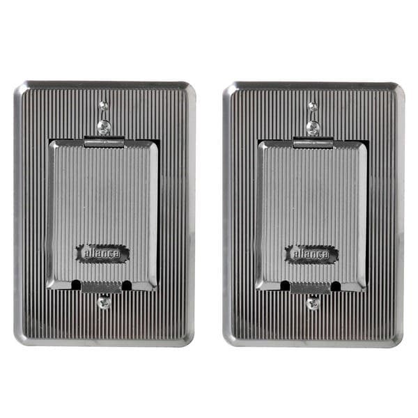 Gancho de Rede 120kg de Chumbar Aço Inox 1 par