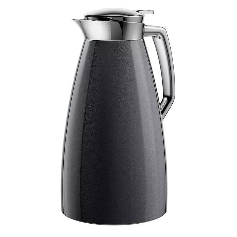 Garrafa Térmica Plaza Quick Press 1 Litro Carbono - Emsa