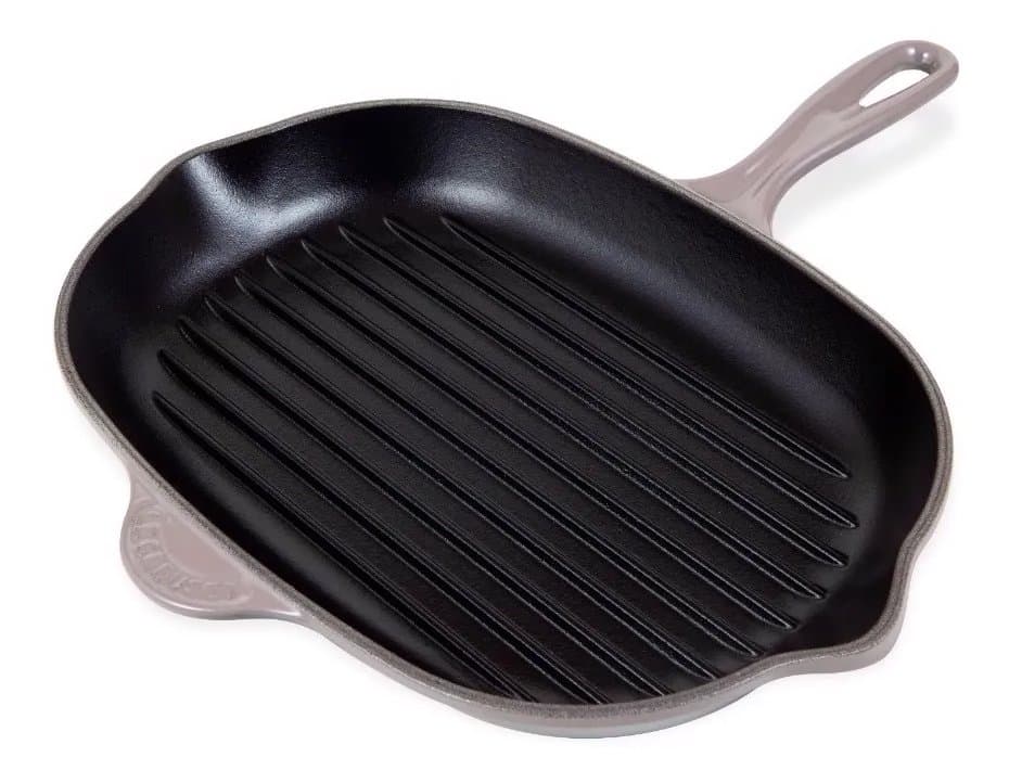 Grelha Oval Tradition Le Creuset Flint 32 cm