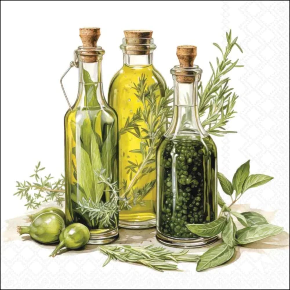 Guardanapo de Papel Oils And Herbs 33cm 20pçs