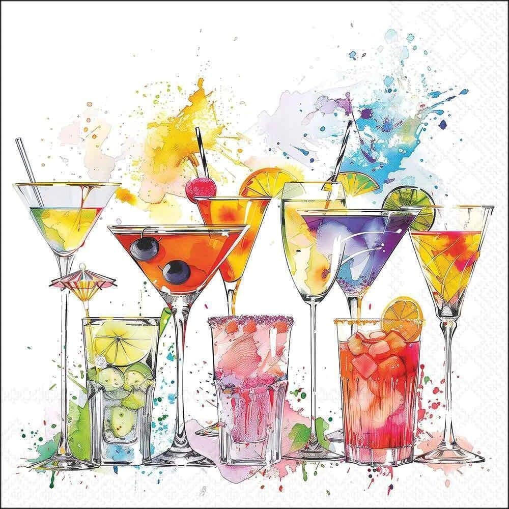 Guardanapo Papel Drinks 33x33 20folhas - Ambiente
