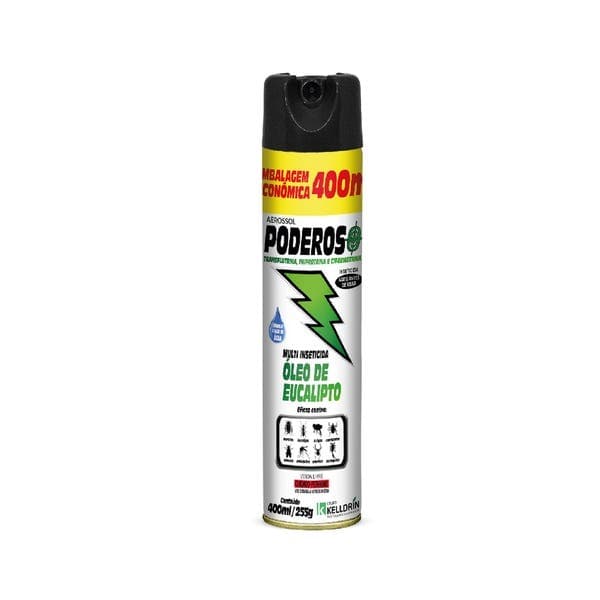 Inseticida Óleo de Eucalipto Químico Aerosol 255g Kelldrin