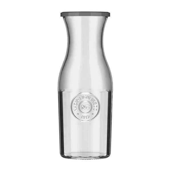 Jarra Americano de Vidro 1200ml Transparente com Tampa Nadir