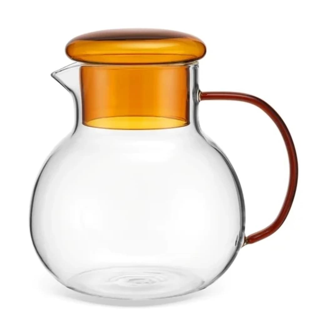 Jarra de Vidro Esfera Âmbar 1,2l