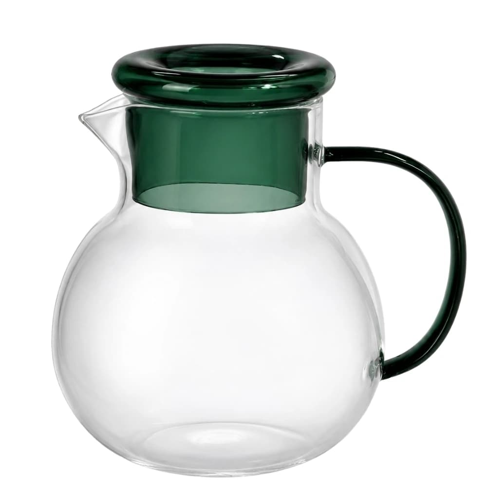 Jarra de Vidro Esfera Verde 1,2l