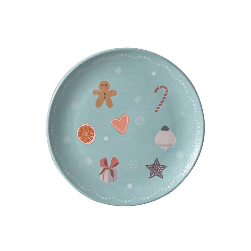 Jogo 06 Pratos de Sobremesa Coup Stoneware Doce Magia Porto Brasil