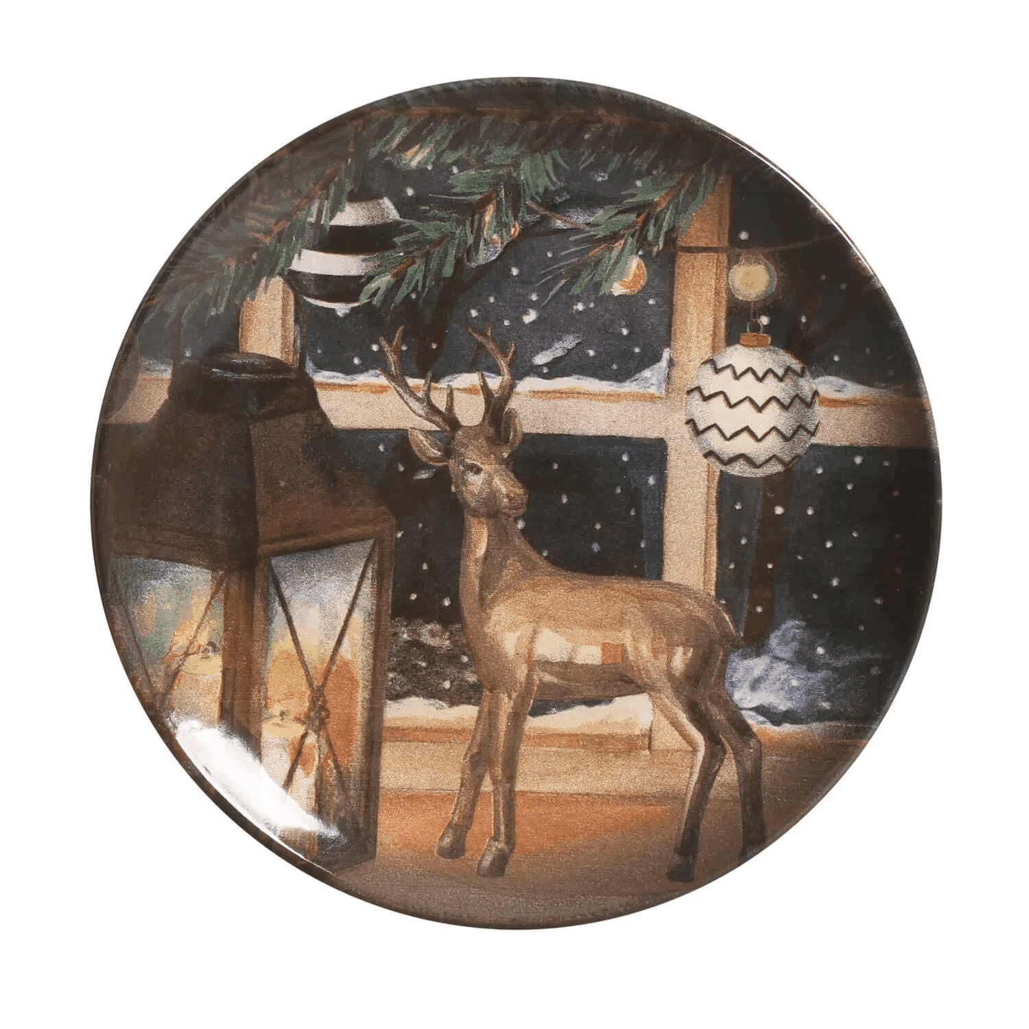 Jogo de 6 Pratos de Sobremesa Coup Merry Christmas Porto Brasil