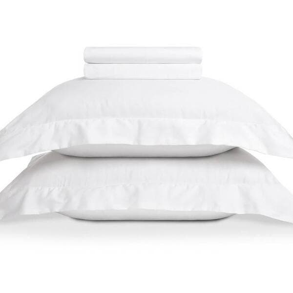 Jogo de Cama Casal King Size Domos 270 Fios Algodão Rosa Karsten