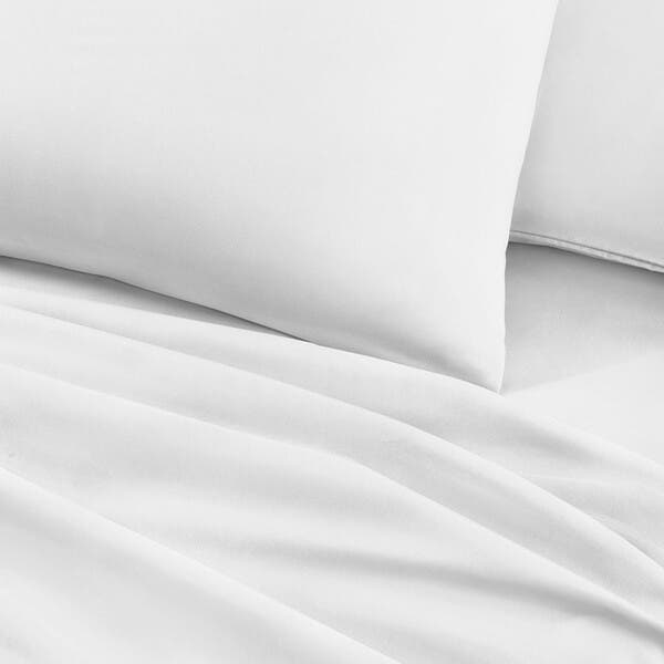 Jogo de Cama Casal Toque Macio Branco 4 Peças Jolitex