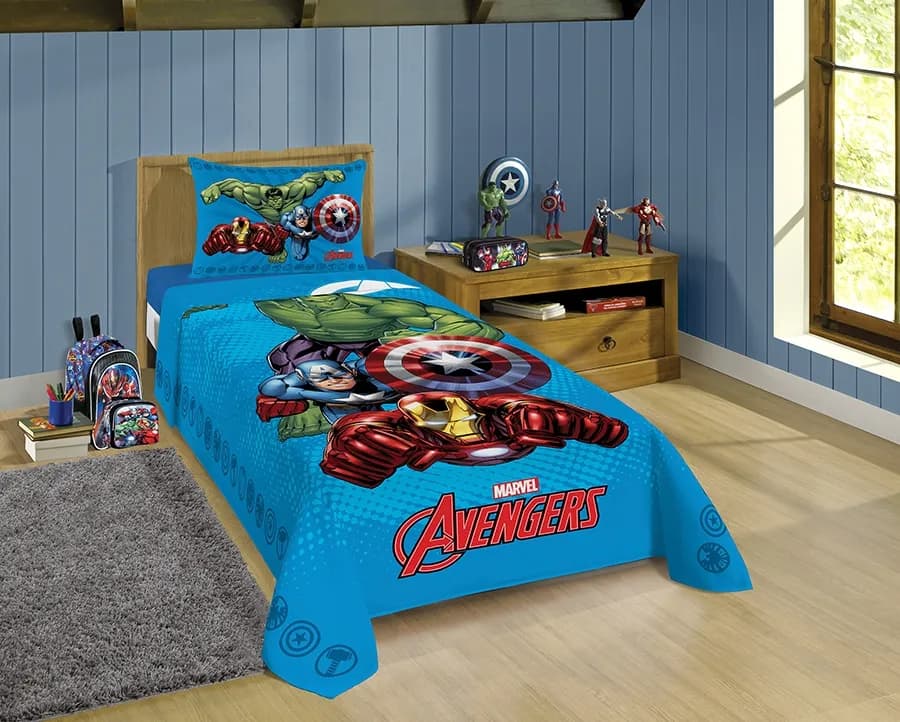 Jogo de Cama Lepper Juvenil - Avengers