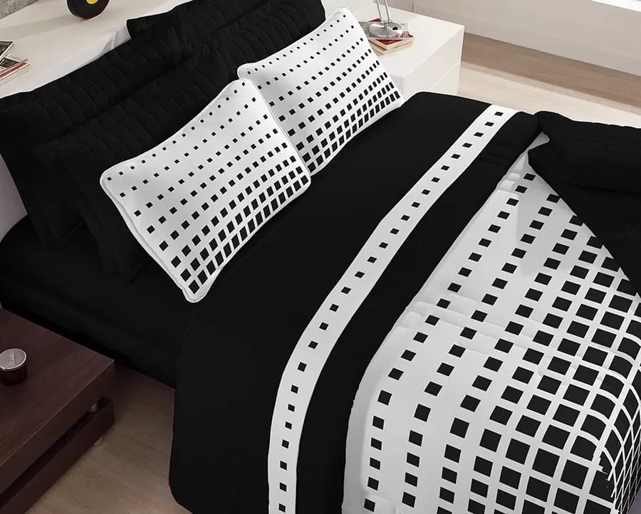 Jogo de Cama Malha Tecebem Lyon Solteiro