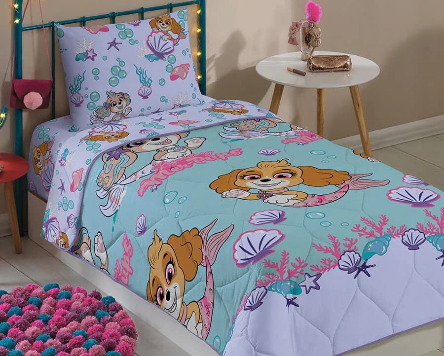 Jogo de Cama Microfibra Lepper Juvenil - Patrulha Canina