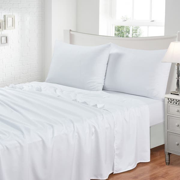 Jogo de Cama Queen Toque Macio Branco 4 Peças Jolitex