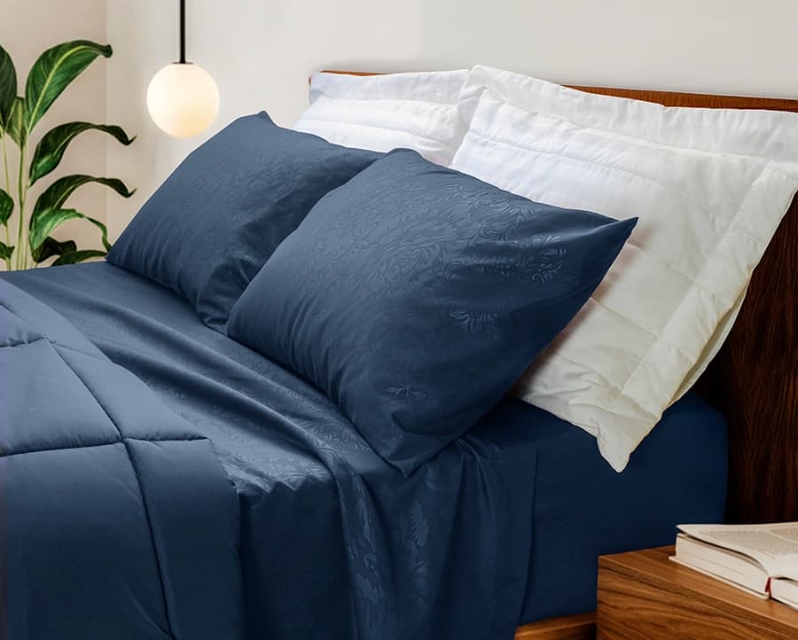 Jogo de Cama Zelo SuperSoft Embossed Solteiro