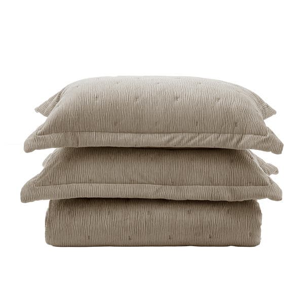 Jogo de Colcha Savelli Casal 2,20x2,40 Taupe