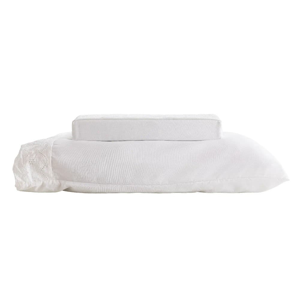 Jogo de Lençol Belle Maison Queen 4 Peças Branco - Lyor