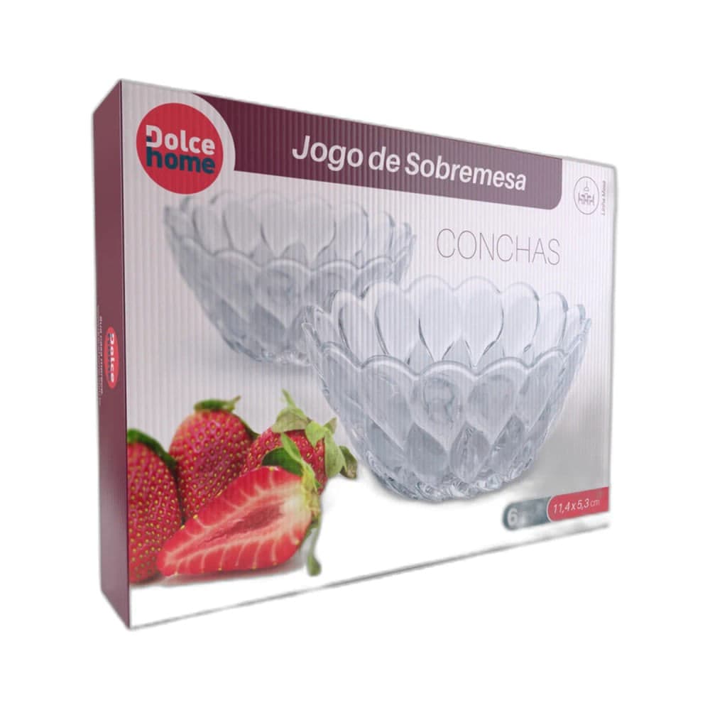 Jogo de Sobremesa 6 Peças - Dolce Home