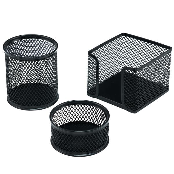 Kit Aramado 3 Peças de Aço 13x10cm Preto Dello