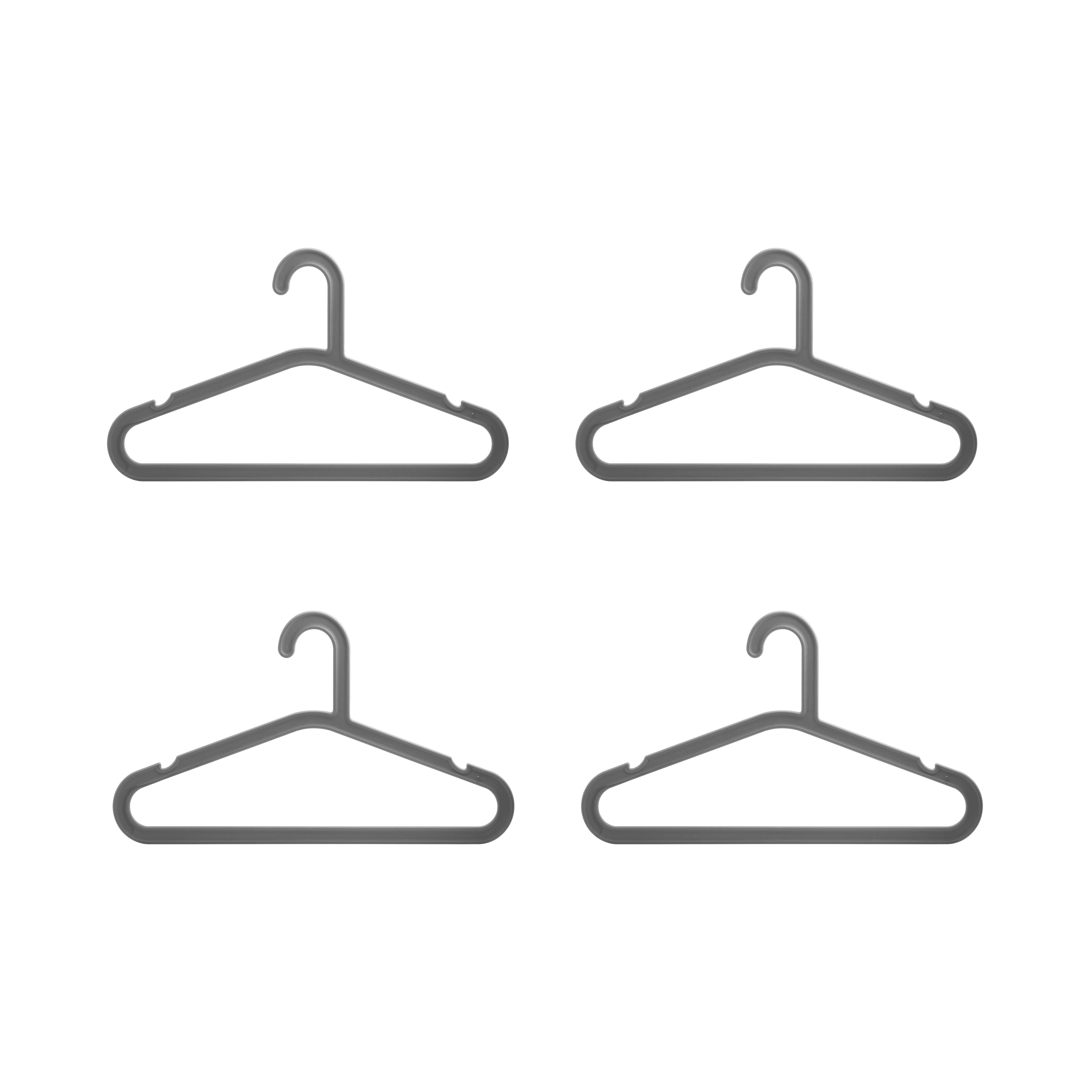 Kit de 4 cabides Light Ou