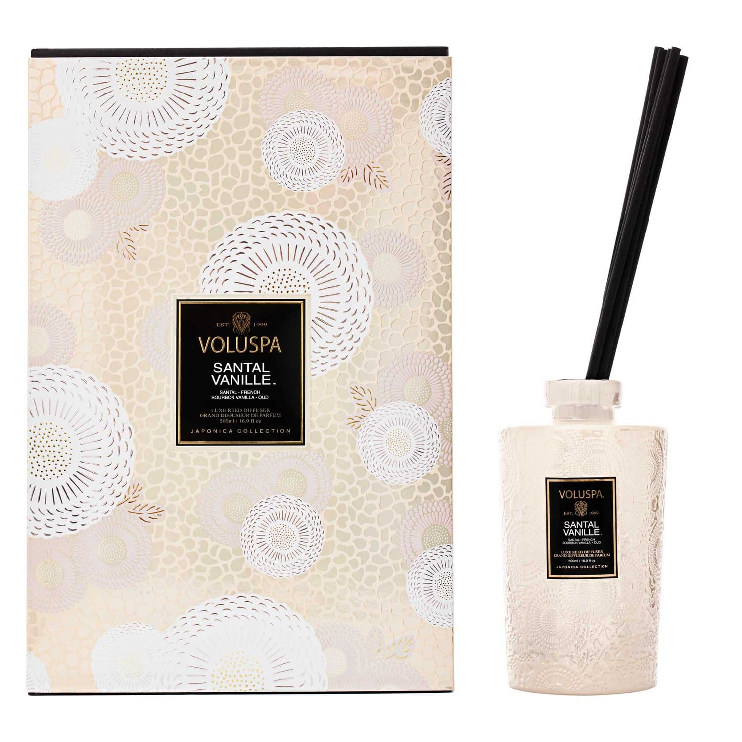 Kit Difusor De Ambiente Luxe 500ml Santal Vanille Voluspa