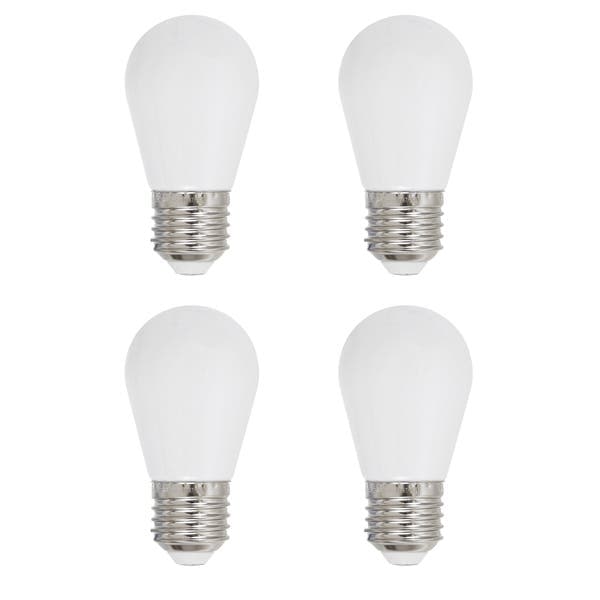 Kit Lâmpada de LED Filamento E27 Bulbo 35lm Luz Âmbar 127V Lexman