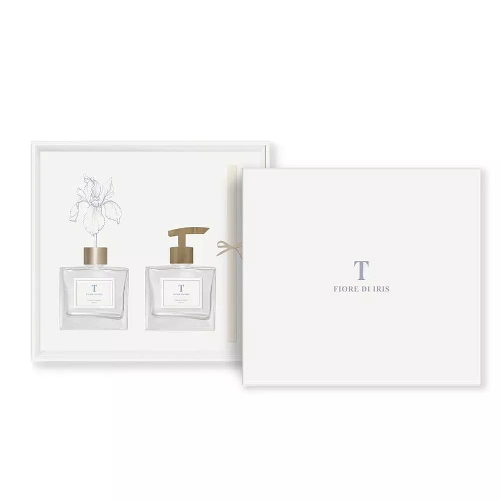Kit Presente Óleo Difusor Trussardi Fiore Di Íris