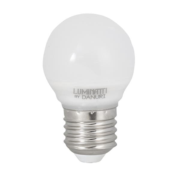 Lâmpada de LED E27 Bolinha 6W 500lm Luz Neutra Bivolt Luminatti