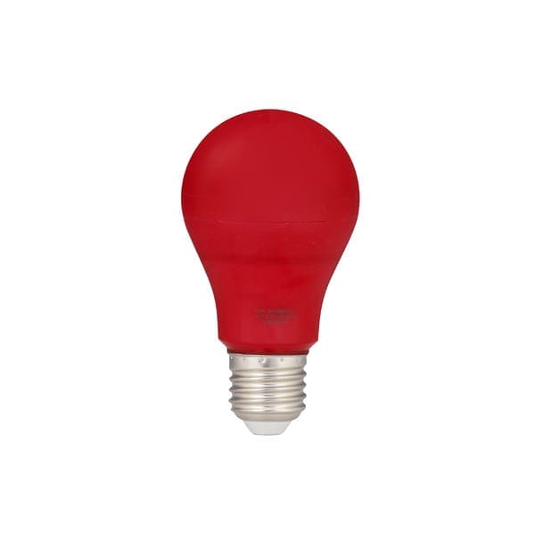 Lâmpada de LED E27 Bulbo 10W Luz Vermelha Bivolt Luminatti