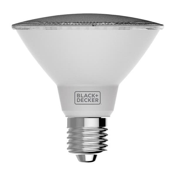 Lâmpada de LED E27 PAR30 9,8W 700lm Luz Branca Bivolt Black + Decker