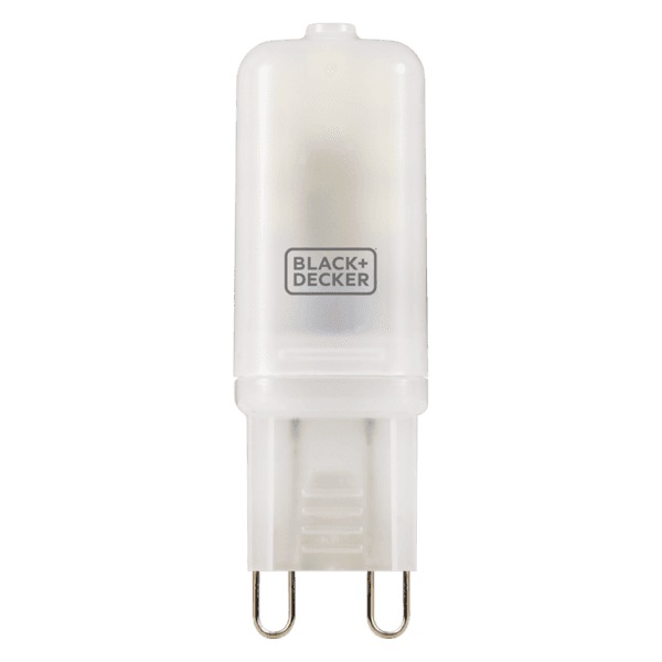 Lâmpada de LED G9 Bipino 2W 160lm Luz Amarela Bivolt Black + Decker